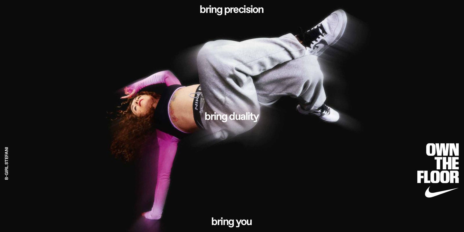 Nike — Own the Floor, Stefani billboard