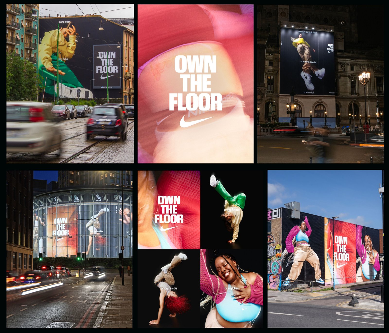 Nike — Own the Floor, campaign still